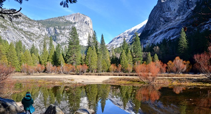 Mirror Lake in Yosemite