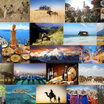 International tourism exhibitors from Africa, Asia, and Latin America presenting destination pavilions to Florida visitors at the World of Travel Trade and Taste Expo 2026 inside the World Equestrian Center in Ocala