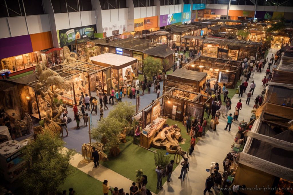 Travel industry leaders and tourism ministers networking at the World Tourism Conference during the World of Travel Trade and Taste Expo 2026 at the World Equestrian Center, Ocala, Florida