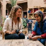 Luxury travel experience with authentic local cultural immersion
